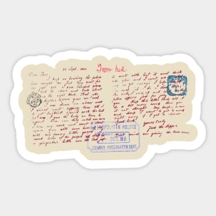 Dear Boss Horizontal Sticker